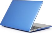 Apple MacBook Pro 13 (2020) Case - Mobigear - Glossy Serie - Hardcover - Donkerblauw - Apple MacBook Pro 13 (2020) Cover