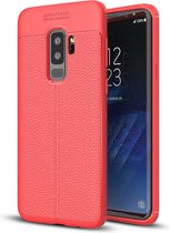 Samsung Galaxy S9 Plus Hoesje - Mobigear - Luxury Serie - TPU Backcover - Rood - Hoesje Geschikt Voor Samsung Galaxy S9 Plus