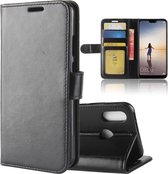 Mobigear Wallet Bookcase Hoesje - Geschikt voor Huawei P20 Lite (2018) - Gsm case - Zwart