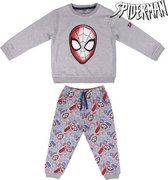 Joggingpak voor kinderen Spiderman Grijs