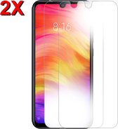 MMOBIEL 2 stuks Glazen Screenprotector voor Xiaomi Redmi Note 7 - 6.3 inch 2019 - Tempered Gehard Glas - Inclusief Cleaning Set