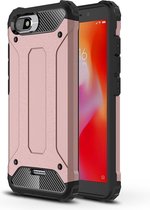 Magic Armor TPU + PC Combinatie Case voor Xiaomi Redmi 6A (Rose Gold)