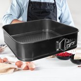 Vierkante Springvorm Bakvorm - Ø26 Cm - Vierkant - Metaal - Bakvorm - Cakevorm - Taartvorm