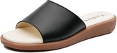 Eenvoudig en mode antislip slijtvaste sandalen Pantoffels voor dames (kleur: zwart Maat: 38)