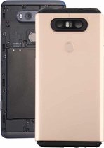 Batterij achterkant met cameralens en vingerafdruksensor voor LG V20 Mini (goud)