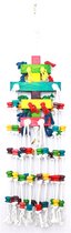Happy pet speelgoed raindrop papegaai - 25x100 cm - 1 stuks