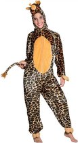 Onesie Volwassenenkostuum Pluche Giraffe Kostuum Maat XL