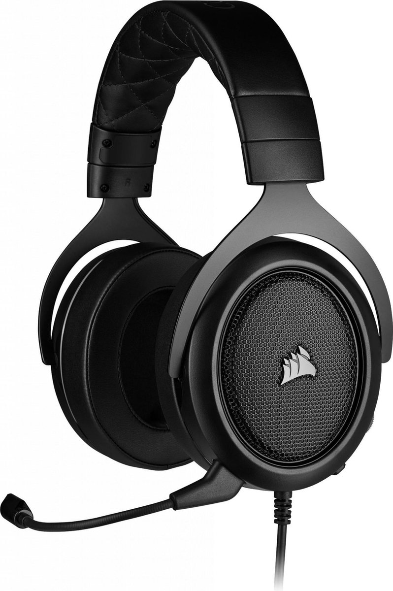Corsair HS50 Pro Stereo Gaming Headset - Carbon Zwart - PS5 & PC & Switch - Corsair