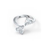 Swarovski Attract Soul Ring  (Maat: 50) - Zilver