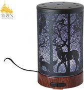 Aroma Diffuser 2021 "Winter Deer" LED diffuser en sfeerverlichting met adapter.