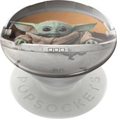PopSockets  PopGrip - Telefoonbutton en Standaard - The Child Pod (Baby Yoda van Mandalorian)