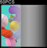50 STKS 0.26mm 9H Oppervlaktehardheid 2.5D Explosieveilige Gehard Glas Niet-volledige Schermfilm Voor Galaxy A51