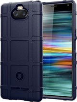 Volledige dekking schokbestendige TPU-hoes voor Sony Xperia XA4 (blauw)