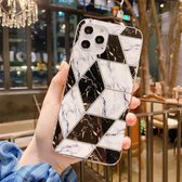 IMD Marble Pattern Shockproof TPU beschermhoes voor iPhone 12 mini (A3)