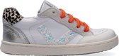 Shoesme Ur21s043 Lage sneakers - Leren Sneaker - Meisjes - Wit - Maat 31