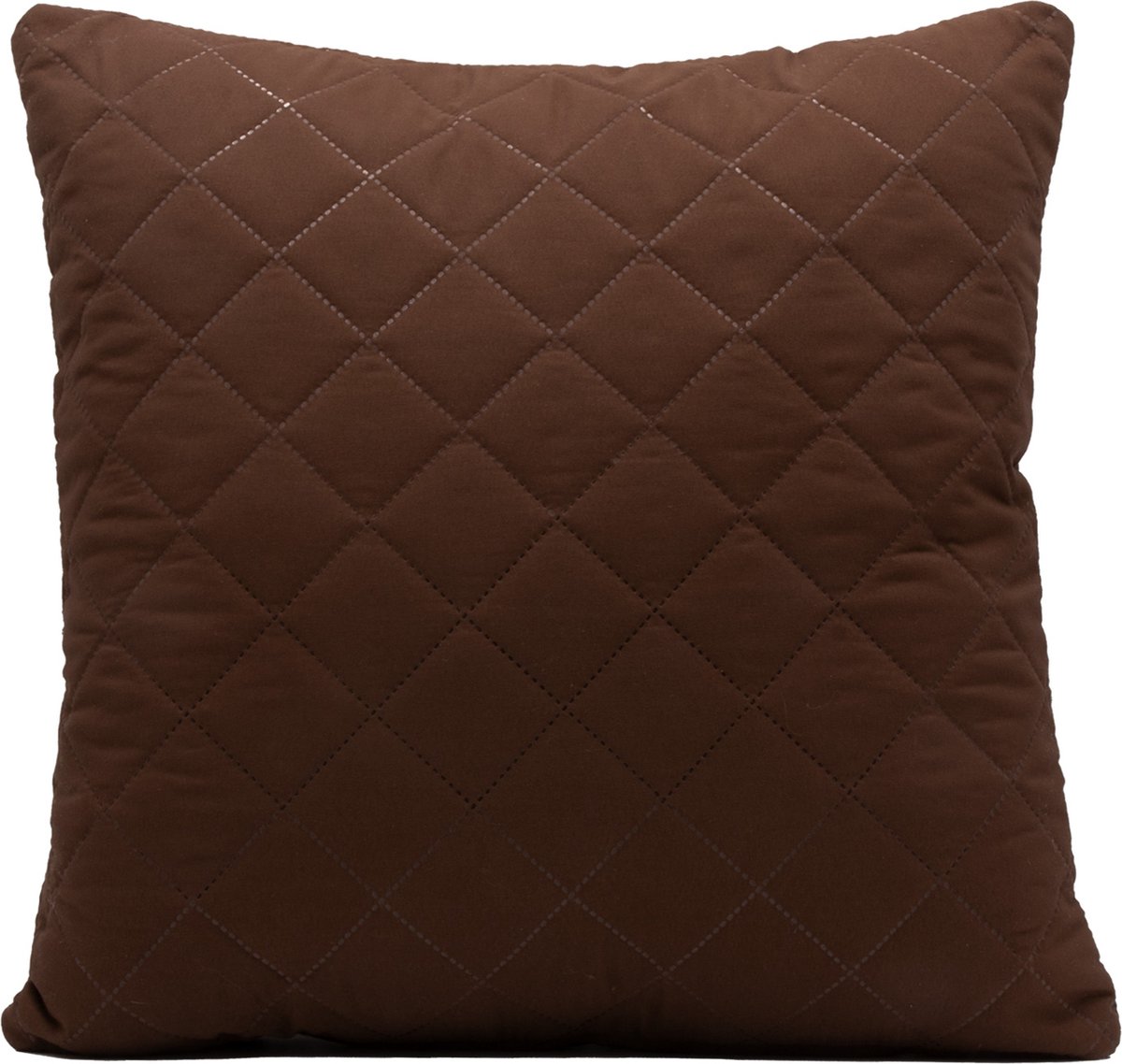 Belmarti® Sierkussen Duo inclusief binnenvulling 50x50cm - Bruin - handgemaakt in eigen atelier - comfort en elegantie in elk interieur - Premium Belmarti® kwaliteit