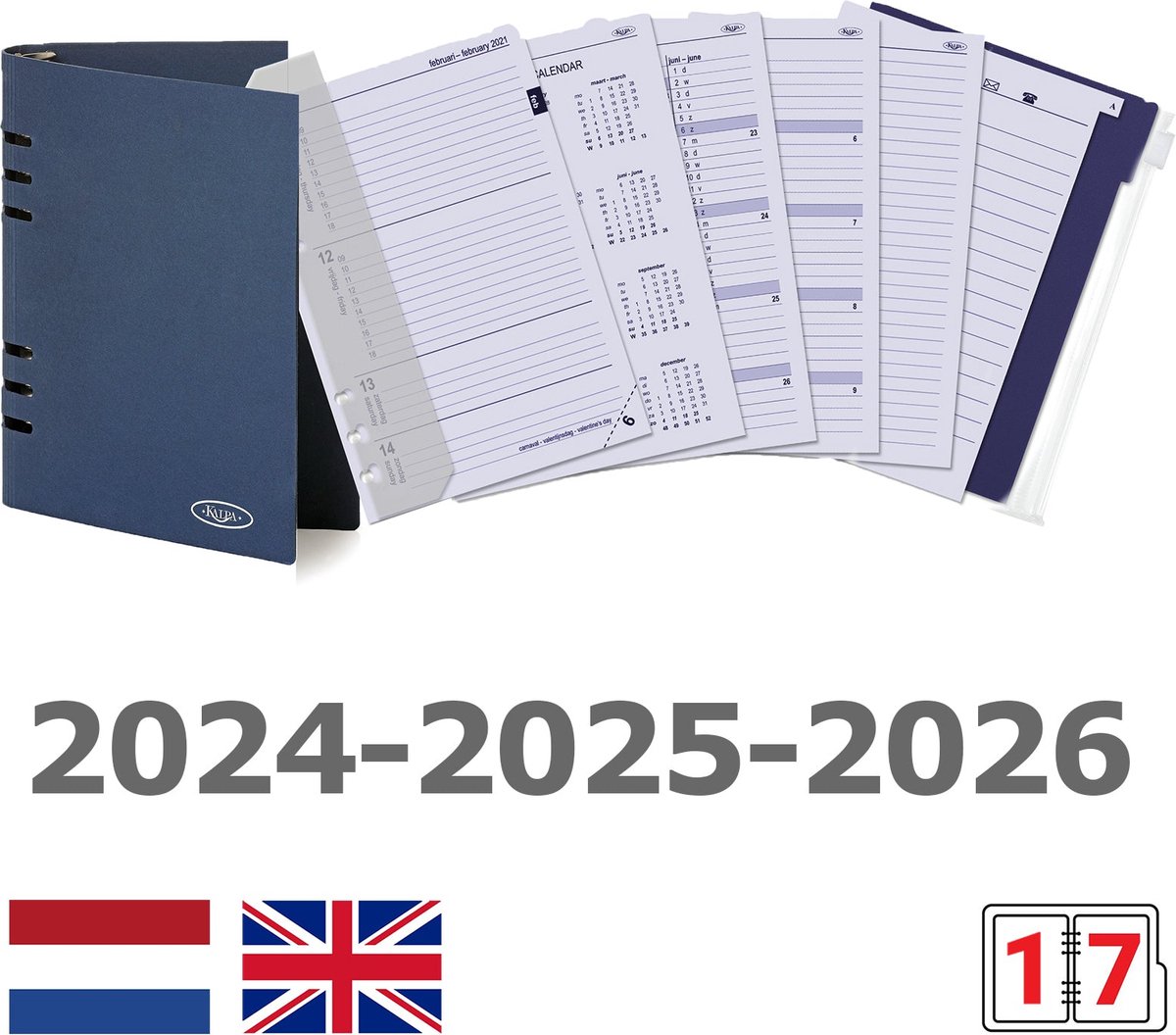 Classeur à anneaux A4 Planner 2024 Palm Acheter ? Commande en