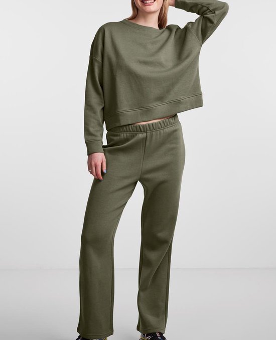 Pieces huispak dames - Loungewear pak - XL - Groen