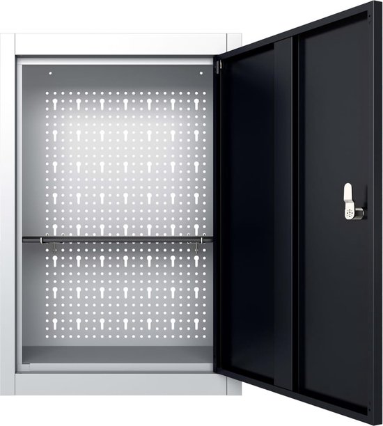 Werkkast, servicekast, schoonmaakkast met de afmeting 197 x 90 x 40 cm in de kleur