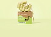 BRAUZZ. Body bar XL (100g) - Fresh Lime - Hydraterende Aloë Vera - Voedende Shea Butter - uniek design