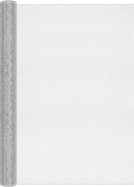 Moustiquaire vidaXL - Moustiquaire - Grillage 60 x 2000 cm - Aluminium Argenté
