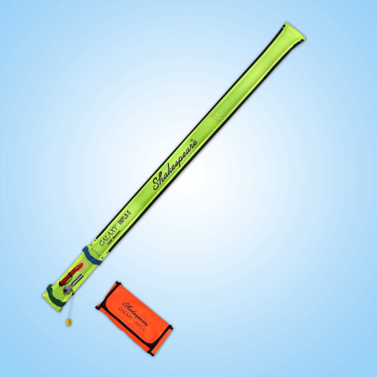 Shakespeare INFL8-5 opblaasbaar VHF noodantenne voor marifoon