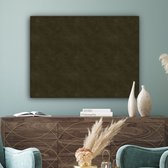 Canvas Schilderij Inductie beschermer - Leer - Groen - Dieren - 120x90 cm - Wanddecoratie