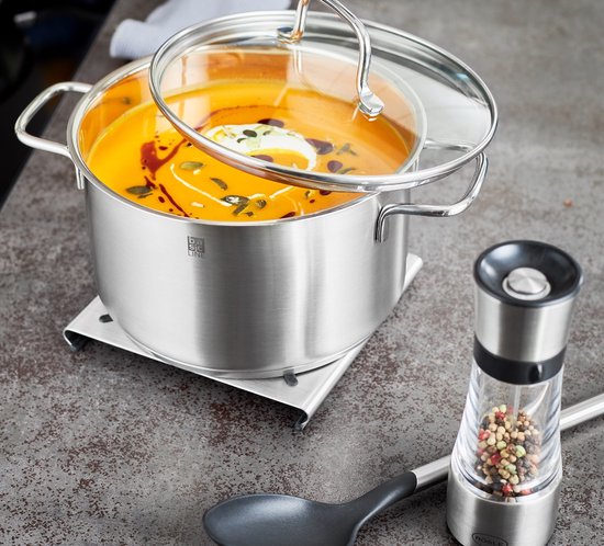 RÖSLE Basic Line Kookpot, diameter 24 cm, universele pan van