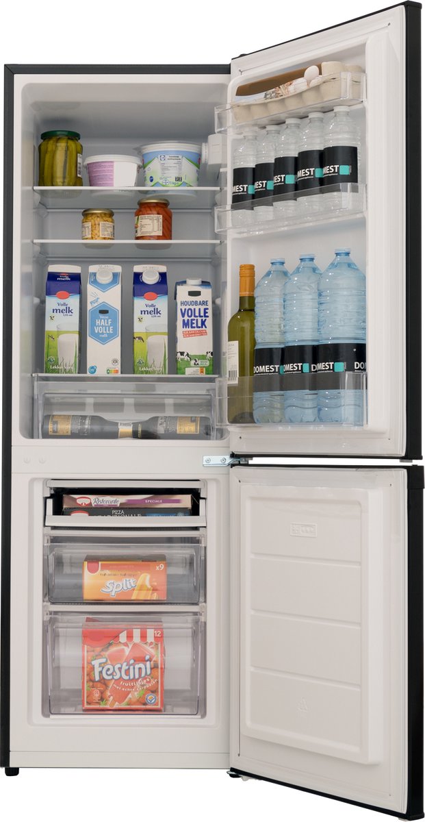 Bella BKGC225.1BE - Koelvriescombinatie - Energieklasse E - 173 Liter - 4 Plateaus - 40 decibel - Zwart — afbeelding 6