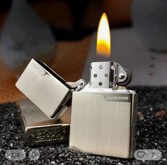 Mercedes-Benz Collection Zippo aansteker | messing Zippo/benzine-aansteker met Mercedes logo | zwart