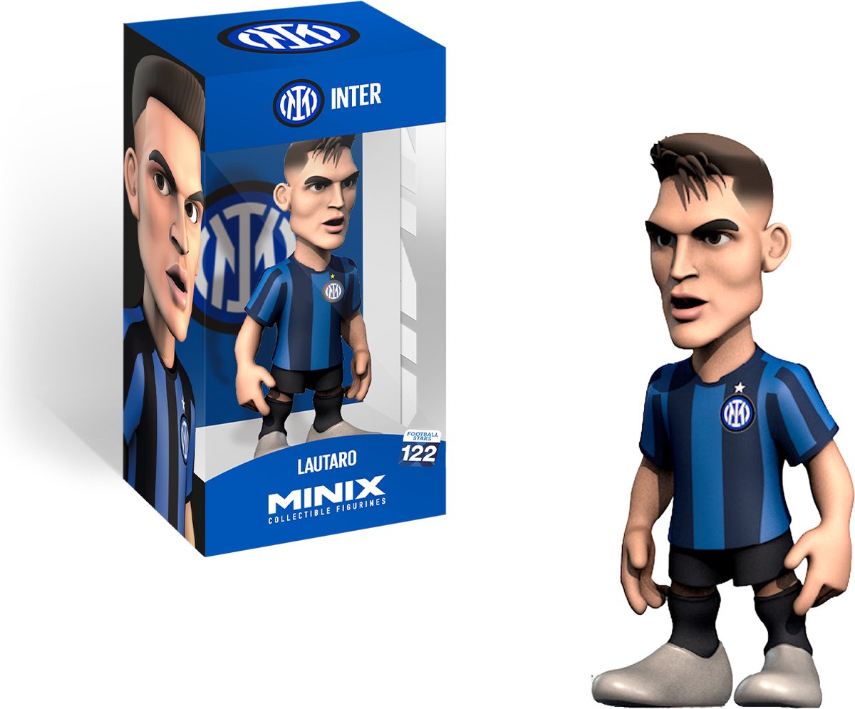 Minix - Football - Inter Milan - Lautaro Martínez 009 - Figurine 12cm
