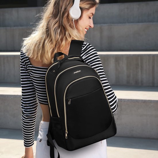 Sac à dos pour ordinateur portable pour femmes, sac à dos d'école