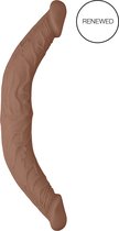 Shots - RealRock Dubbele Dong - 36 cm tan