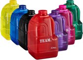 Bluefinity sportfles 3.9 l - camping - drinkfles XXL - waterfles fitness - sportdrinkfles rood