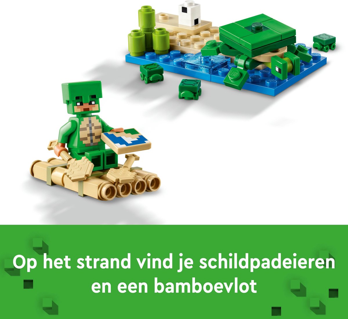 LEGO Minecraft Het schildpadstrandhuis Dieren Speelgoed voor Kinderen vanaf 8 jaar 21254 — afbeelding 19
