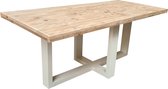 Wood4you - Eettafel Miami Steigerhout - 220/90 cm