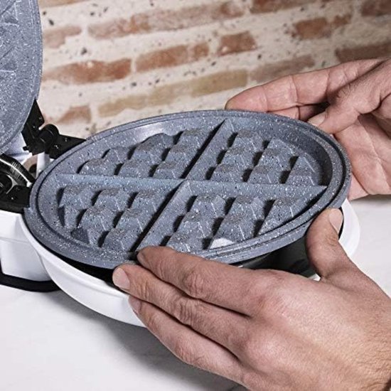 Wafelijzer met Verwisselbare Platen - Wafelijzer met Uitneembare Platen - Wafelijzer 3-in-1 - Wafelijzer Hartvorm - Wafelijzer Hartjes — afbeelding 3