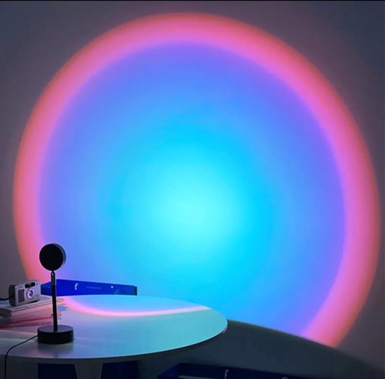 Sunset Lamp - Projector - Nachtlamp - Sfeerverlichting - Tiktok lamp - Fotografie Sfeerlicht