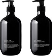The Spa Collection Gum Tree - Shampoo + Conditioner - Stijlvolle Pompfles - 475 ml - Set van 2 stuks