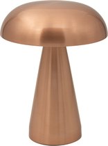 Luxus Tafellamp Touch - Sofia - Rosé - 21cm - Oplaadbaar en Dimbaar - Voor binnen en buiten