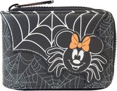 Loungefly Minnie Mouse - Spider Accordion Dames portemonnee - Zwart