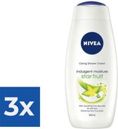 Nivea Douchegel - Star Fruit 250 ml - Voordeelverpakking 3 stuks