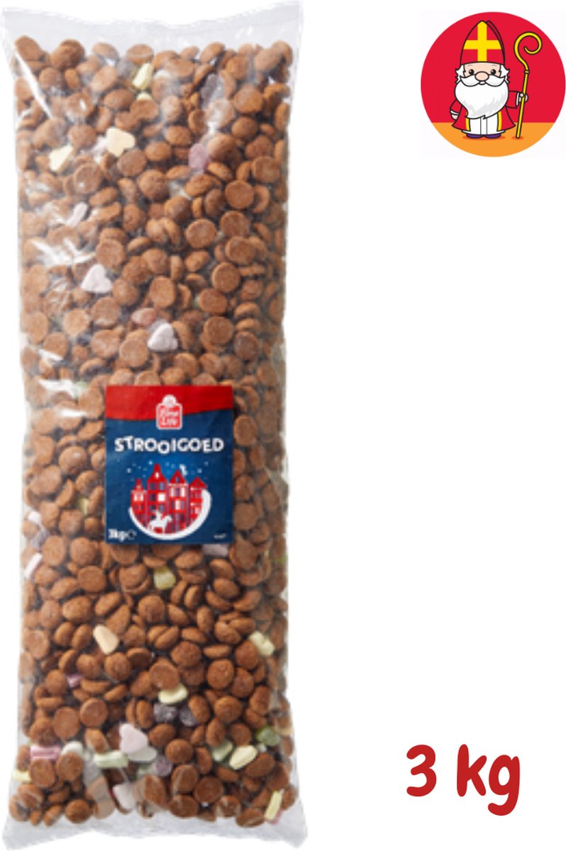 Strooigoed Mix - 3 Kilo - Sinterklaas Zoetwaren - Sint Zoetwaren