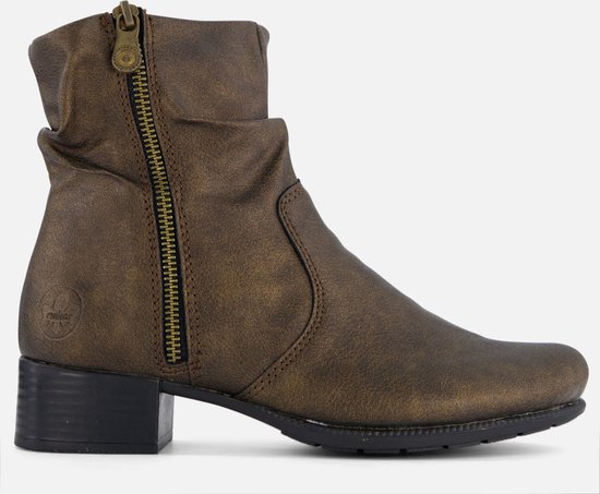 Rieker bruine enkellaarsjes new arrivals