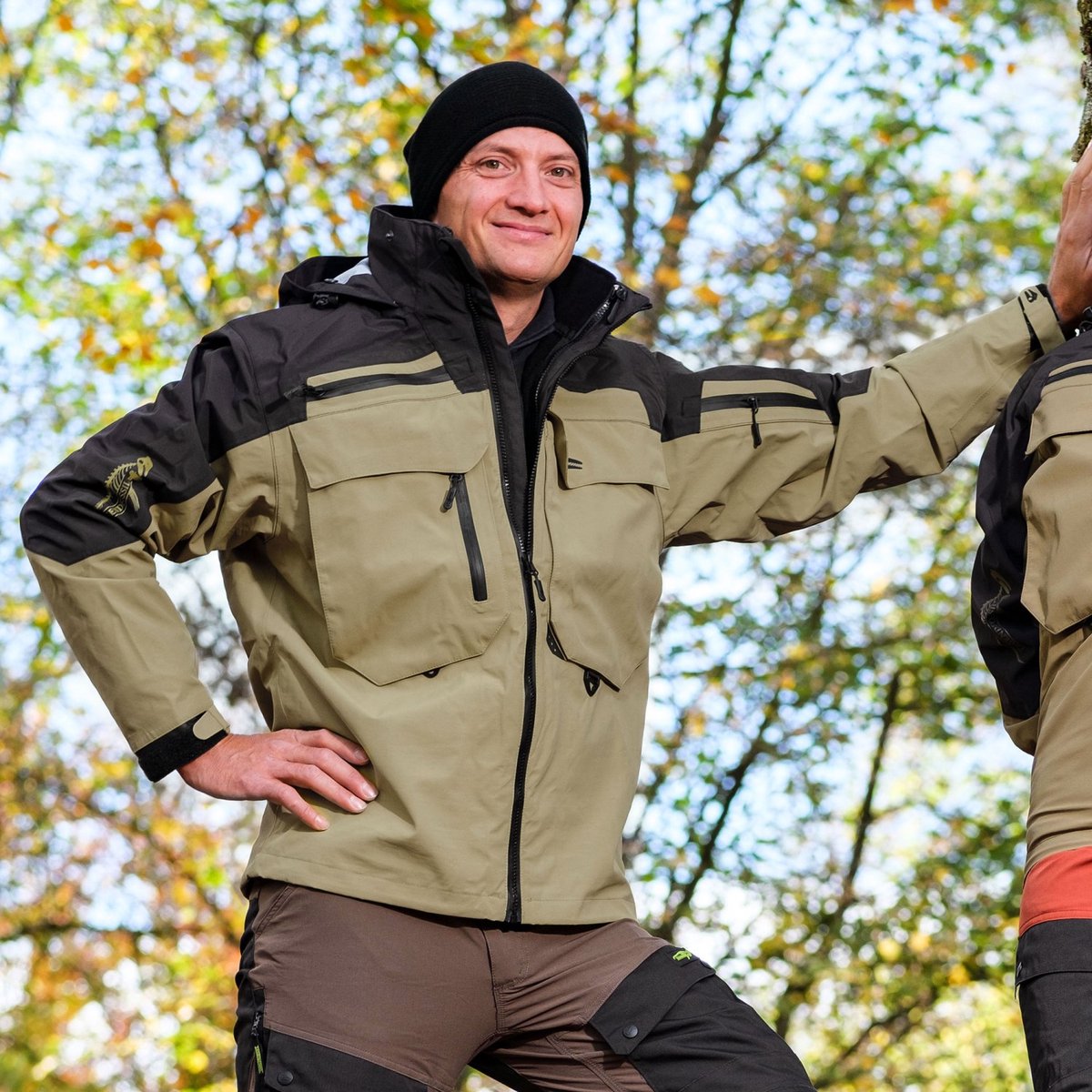 Legendfossil Outdoorjack Kenai - Waterdicht Outdoorjack - Fleecevoering - Winddicht - Desert Black - XL