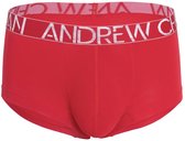 Andrew Christian Happy Modal Boxer w/ ALMOST NAKED® Red - MAAT M - Heren Ondergoed - Boxershort voor Man - Mannen Boxershort