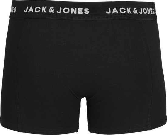 Zwarte boxer met witte JACK & JONES band.