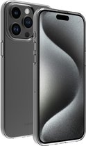 BeHello iPhone 15 Pro Max Hoesje Gel ECO - Doorzichtige Case van Ecologisch Plastic - Transparant