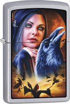 Aansteker Zippo Mazzi Mystery Woman with Raven