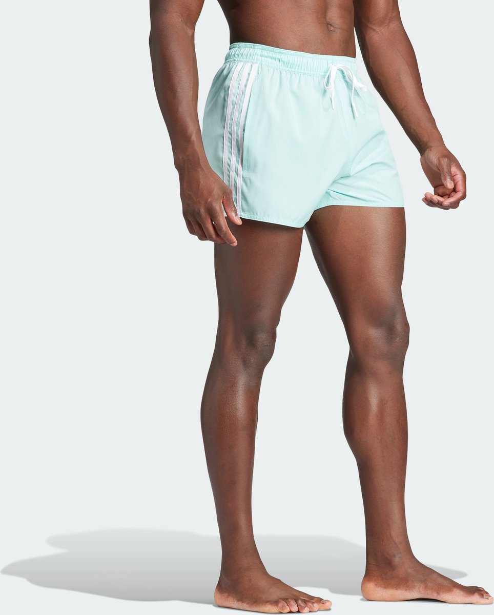 adidas Sportswear 3 - Stripes CLX Zwemshort - Heren - Turquoise — afbeelding 8